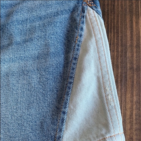 Free People Denim Mini Skirt - Picture 6 of 7